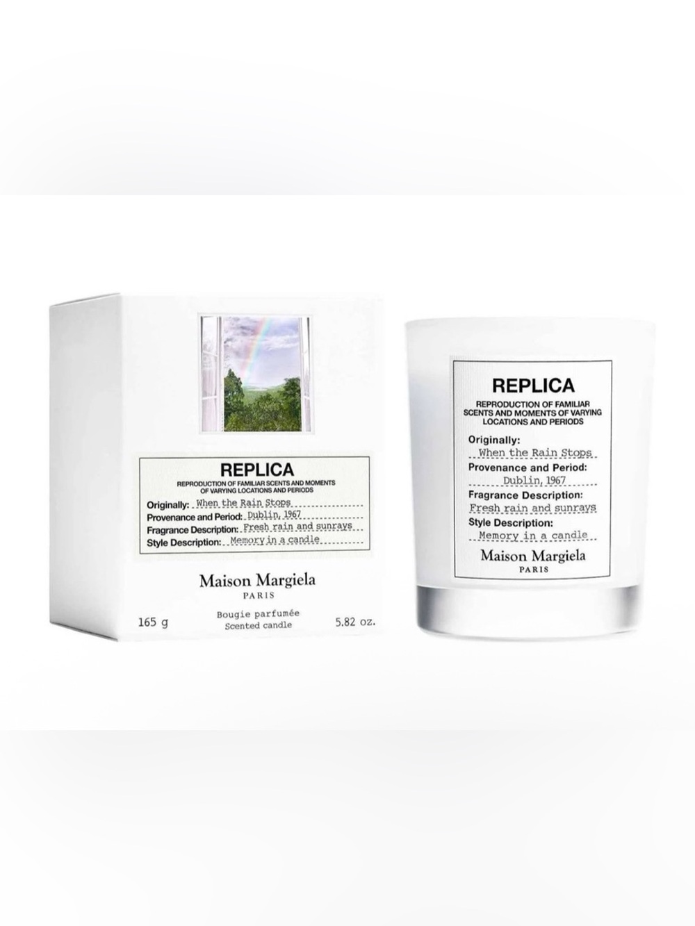 Maison Margiela Replica When the Rain Stops Fresh Scented Candle 5.82oz / 165g